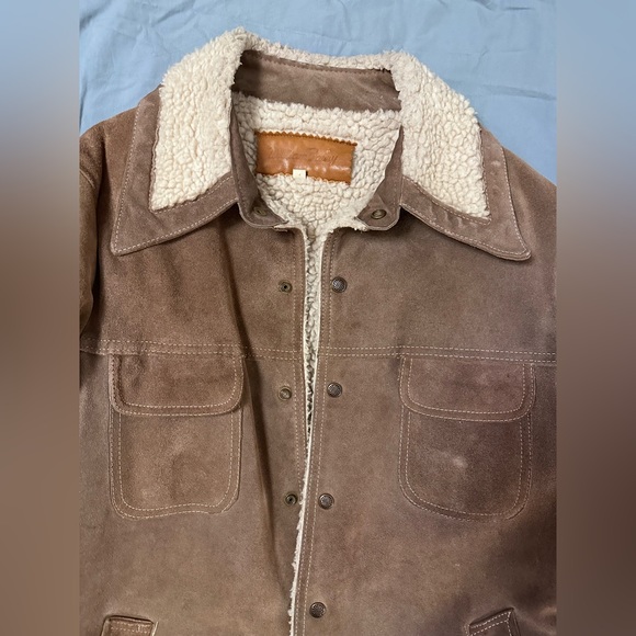 Men’s Vintage William Barry Leather Jacket - Picture 4 of 7